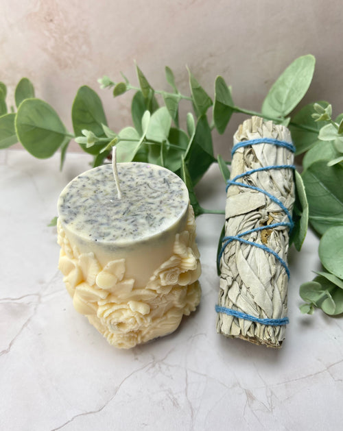 Floral Jasmin Scented Candle