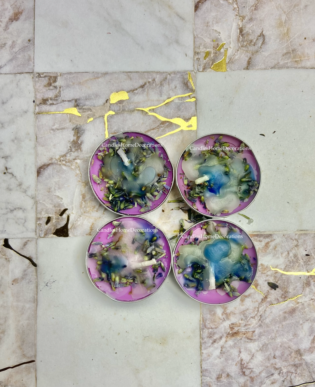 Lavender Tealight Candles